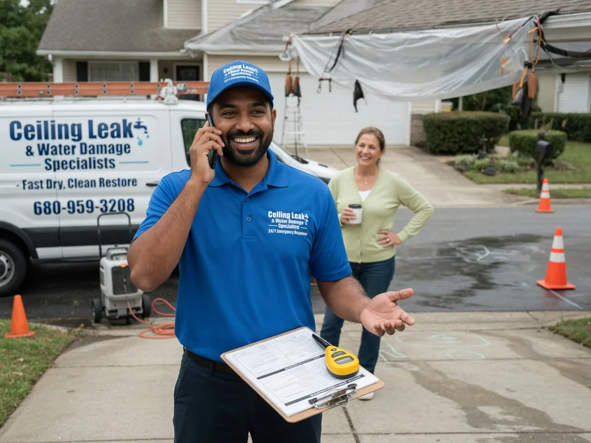 Ceiling Leak Cleanup Soda Springs, ID FAQs